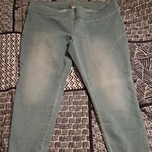 New light blue Destination Maternity leggings